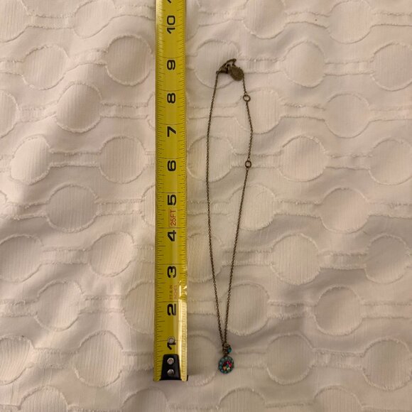 Michael Negrin Pendant Necklace - Blue/Multicolor Floral - Picture 3 of 5